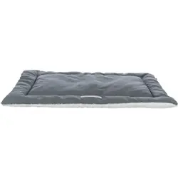 TRIXIE Farello Chien Peluche, Polyester Gris, Blanc