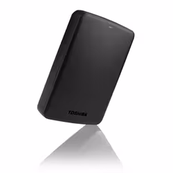 Toshiba Canvio Basics 1TB disque dur externe 1000 Go Noir - Vue supplémentaire 4