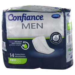 Hartmann Confiance Men 14 Protections Absorbantes 3 Gouttes