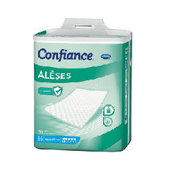30 alèses protections absorbantes jetables niveau 1 60x60cm