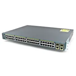 Cisco Catalyst WS-C2960-48PST-L commutateur réseau Géré L2 Fast Ethernet (10/100) Connexion Ethernet, supportant l'alimentation via ce port (PoE) 1U Noir