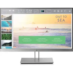 HP EliteDisplay E233 écran plat de PC 58,4 cm (23") 1920 x 1080 pixels Full HD LED Noir, Argent