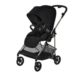 CYBEX Melio Poussette avec système de voyage 1 siège(s) Noir