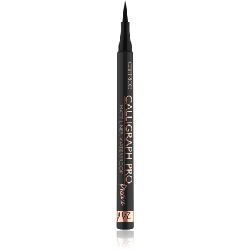 Catrice Calligraph Pro Precise 24h Matt teinte 010 Intense Black Waterproof 1.2 ml