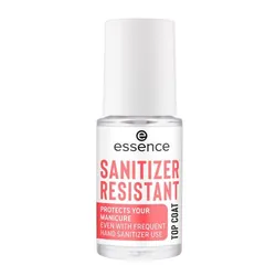 Essence Sanitizer Resistant Top Coat vernis à ongles top coat 8 ml Transparent