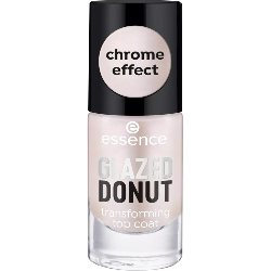 Essence Glazed Donut vernis à ongles top coat 8 ml Argent