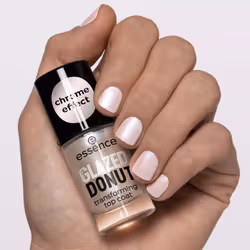 Essence Glazed Donut vernis à ongles top coat 8 ml Argent - Vue supplémentaire 4