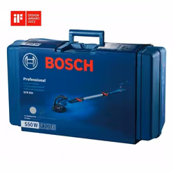 Bosch 500 Series GTR 550 Ponceuse pour cloisons sèches 910 tr/min Noir, Bleu, Blanc 500 W - Vue supplémentaire 2