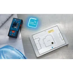 Bosch GLM 100-25 C Professional télémètre Noir, Bleu, Rouge 4x 0,08 - 100 m