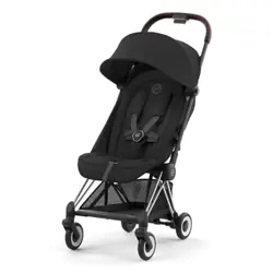 CYBEX Coya Poussette classique 1 siège(s) Noir, Chrome