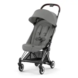 CYBEX Coya Poussette classique 1 siège(s) Chrome, Gris