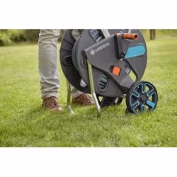 Gardena AquaRoll L Easy Chariot sur roues Manuel Bleu, Gris, Orange - Vue supplémentaire 2
