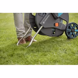 Gardena AquaRoll L Easy Chariot sur roues Manuel Bleu, Gris, Orange - Vue supplémentaire 4