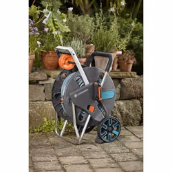 Gardena AquaRoll L Easy Chariot sur roues Manuel Bleu, Gris, Orange - Vue supplémentaire 6