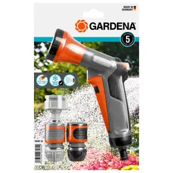 Gardena 18299-34 pistolet eau / buses Ensemble de buse Noir, Gris, Orange