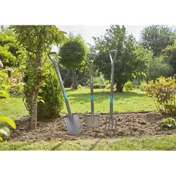 Gardena 17001-20 pelle et pioche Pelle à drain Acier Noir