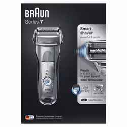 Braun Series 7 7893s Wet&Dry Rasoir à grille Tondeuse Argent - Vue supplémentaire 3