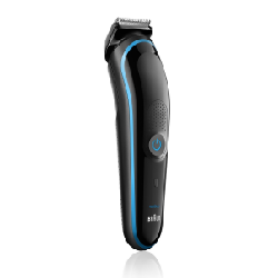 Braun MGK3080 tondeuse à barbe Mouillé & sec Noir, Bleu