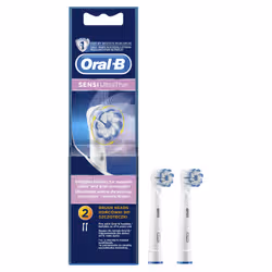 Oral-B Sensi UltraThin 4210201176596 tête de brosses 2 pièce(s) Blanc - Vue supplémentaire 2