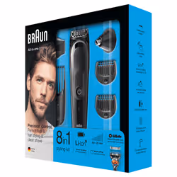 Braun Multigroomer MGK5060 tondeuse à barbe Noir, Gris - Vue supplémentaire 5