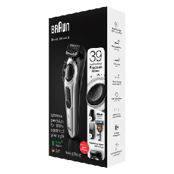 Braun All-in-one BT5260 tondeuse à barbe Mouillé & sec Gris
