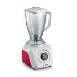 Bosch MMB21P0R Mélangeur de table 500 W Rouge, Blanc