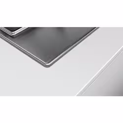 Bosch Serie 6 PCP6A5B90 plaque Noir, Acier inoxydable Intégré (placement) Gaz 4 zones - Vue supplémentaire 3