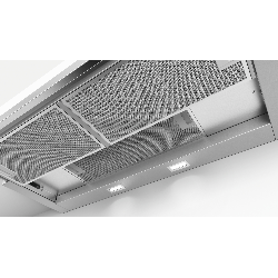 Bosch Serie 4 DFS097A50 hotte Encastrée Argent 740 m³/h A