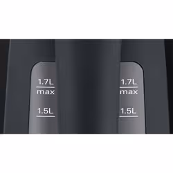 Bosch TWK6A013 bouilloire 1,7 L 2400 W Noir - Vue supplémentaire 9