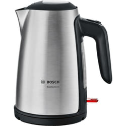 Bosch TWK6A813 bouilloire 1,7 L 2400 W Noir, Acier inoxydable