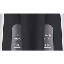 Bosch TWK6A813 bouilloire 1,7 L 2400 W Noir, Acier inoxydable - Vue supplémentaire 8