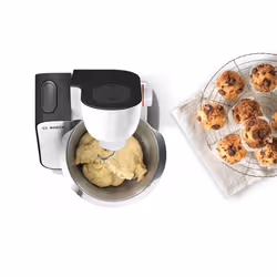 Bosch MUM5 Start Line universal robot de cuisine 800 W 3,9 L Orange, Argent, Transparent, Blanc - Vue supplémentaire 4