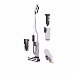 Bosch BBH625W60 aspirateur balai et balai électrique Sans sac Noir, Blanc - Vue supplémentaire 2