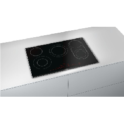 Bosch Serie 8 PKM875DV1D plaque Noir Intégré (placement) 80 cm Plaque avec zone à induction 5 zones