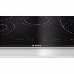Bosch Serie 8 PKM875DV1D plaque Noir Intégré (placement) 80 cm Plaque avec zone à induction 5 zones - Vue supplémentaire 4