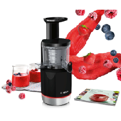 Bosch MESM731M presse-agrumes Centrifugeuse lente 150 W Noir