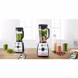 Bosch MMBH4P3W blender 2 L Mélangeur de table 1600 W Noir, Blanc - Vue supplémentaire 2