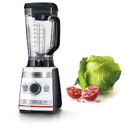 Bosch MMBH4P3W blender 2 L Mélangeur de table 1600 W Noir, Blanc
