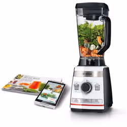 Bosch MMBH4P3W blender 2 L Mélangeur de table 1600 W Noir, Blanc - Vue supplémentaire 4