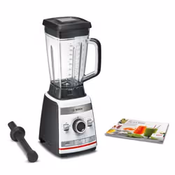 Bosch MMBH4P3W blender 2 L Mélangeur de table 1600 W Noir, Blanc - Vue supplémentaire 5