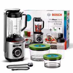 Bosch MMBV625M blender 1,5 L Mélangeur de table 1000 W Aluminium, Noir - Vue supplémentaire 9
