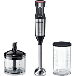 Bosch MS6CM6120 blender 0,6 L Mélangeur par immersion 1000 W Argent, Blanc