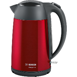 Bosch TWK3P424 bouilloire 1,7 L 2400 W Gris, Rouge