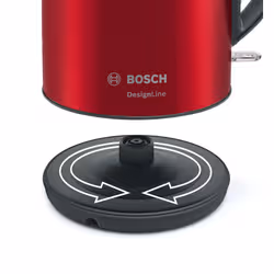 Bosch TWK3P424 bouilloire 1,7 L 2400 W Gris, Rouge - Vue supplémentaire 4