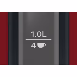 Bosch TWK3P424 bouilloire 1,7 L 2400 W Gris, Rouge - Vue supplémentaire 8