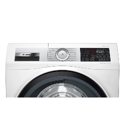 Bosch Serie 6 WDU8H500FF machine à laver avec sèche linge Pose libre Charge avant Blanc E