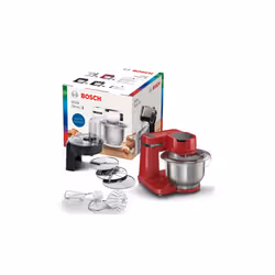 Bosch Serie 2 MUM robot de cuisine 700 W 3,8 L Rouge - Vue supplémentaire 2