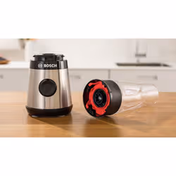 Bosch Serie 2 MMB2111M blender 0,6 L Blender sport 450 W Noir, Acier inoxydable - Vue supplémentaire 4