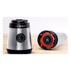 Bosch Serie 2 MMB2111M blender 0,6 L Blender sport 450 W Noir, Acier inoxydable - Vue supplémentaire 7