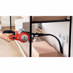 Bosch BCS711PET aspirateur balai et balai électrique Batterie Sec Sans sac 0,3 L Noir, Rouge 3 Ah - Vue supplémentaire 17